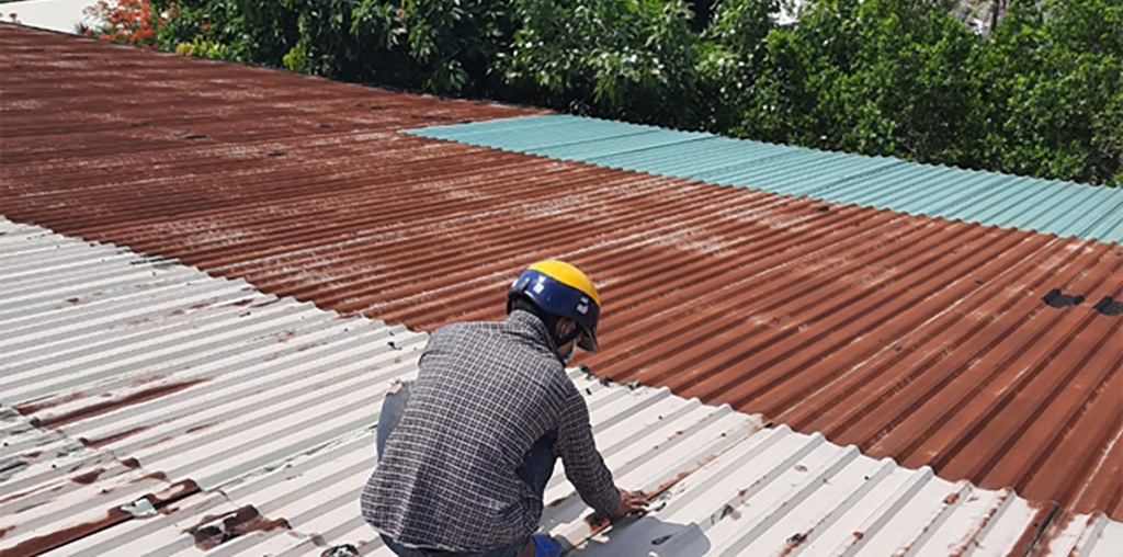 chống dột mái tôn