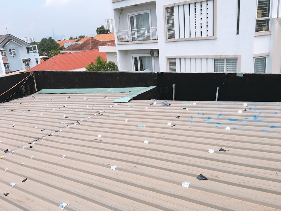 chống dột mái tôn hcm